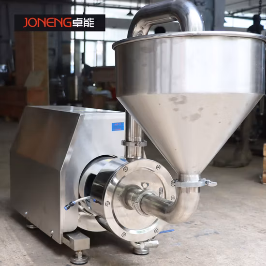 Pipeline High Shear Dispersion Emulsifier Emulsifying Machine