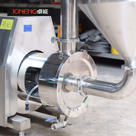 Pipeline High Shear Dispersion Emulsifier Emulsifying Machine