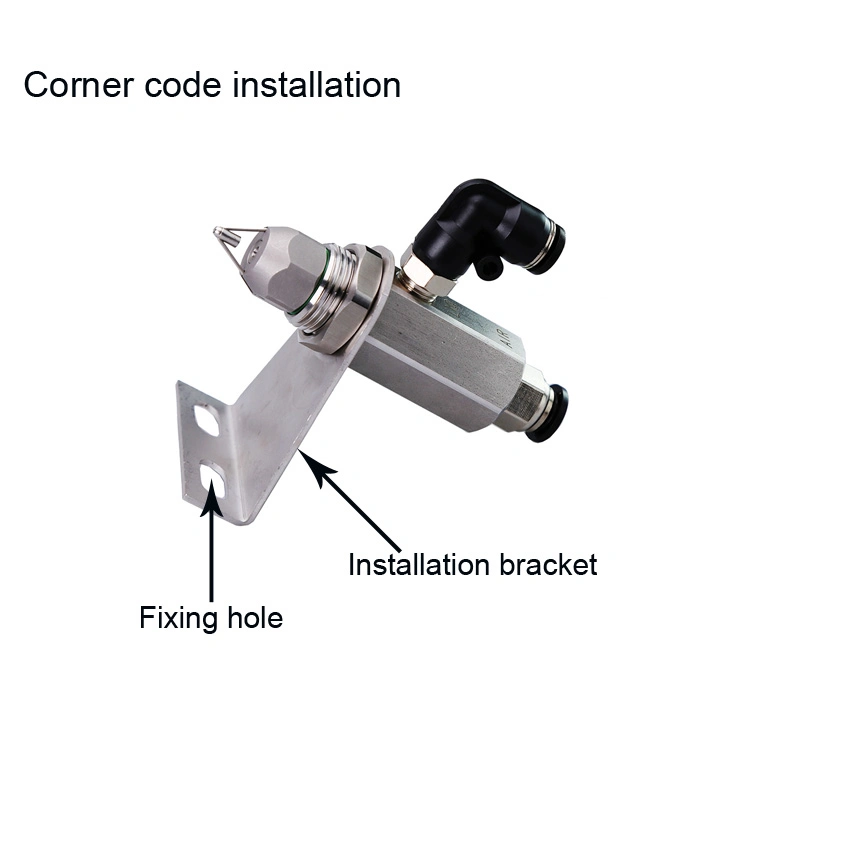 Adg Air Atomizing Humidification Ultrasonic Micro Dry Fog Water Spray Nozzle