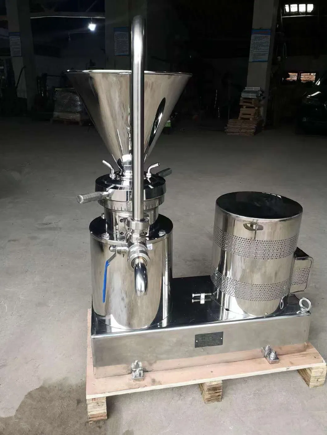 Vertical and Horizontal Commerical Peper Sacuce Colloid Mill Machine